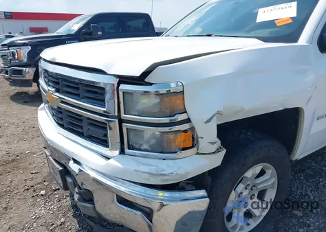 2014 Chevrolet Silverado 1500 2Lt из США, поврежденный, VIN 3GCUKREC2EG141738